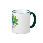 Mom and Baby Peacock Mug