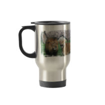 Mom and Dad Lion Stainless Travel Mug