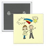 Mom and Dad to Be Tshirts and Gifts Pinback Buttons