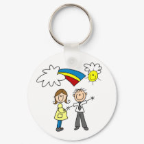 Mom and Dad to Be Tshirts and Gifts keychains