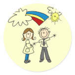 Mom and Dad to Be Tshirts and Gifts Sticker