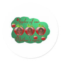 Mom app 09 round stickers