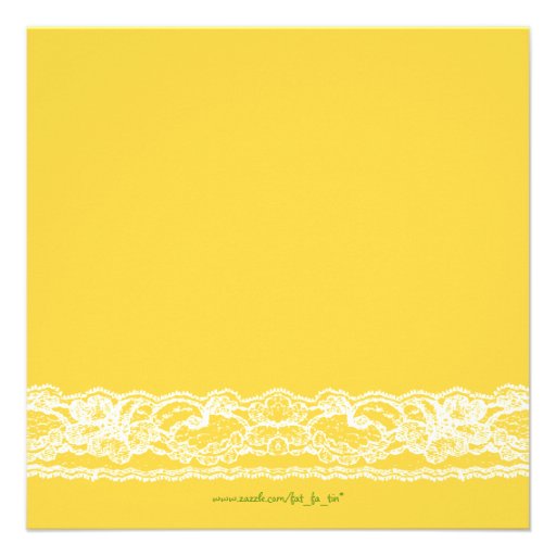 Mom & Baby Bird Lace Cute Baby Shower Invite