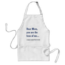 Mom Boss of Me Apron