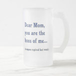 Mom Boss of Me Coffee Mugs