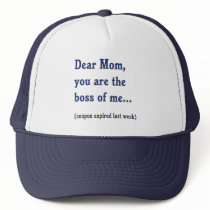 Mom Boss of Me Mesh Hat