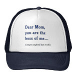 Mom Boss of Me Mesh Hat