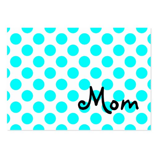 Mom Business Card (front side)