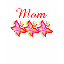 Mom Butterfly Tees t-shirts
