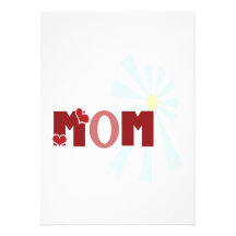 Mom Custom Announcements