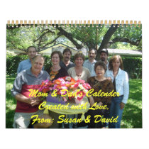 Mom & Dad's 2008 Calender calendars