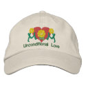 Mom Daisy Heart embroidered hats by Embroidery4U Mom Daisy Heart embroidered hats