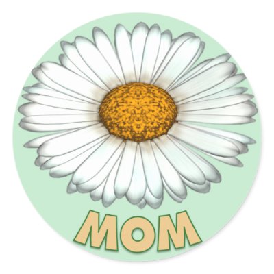 Mom Daisy Sticker by mariannegilliand
