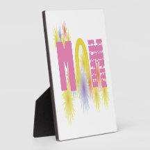Mom Display Plaque
