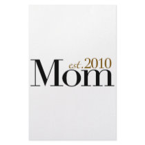 Mom Est 2010 stationery by worldsfair Mom Est 2010 stationery