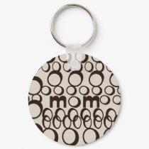 MOM Fashion Keychain "Canvas" Brown