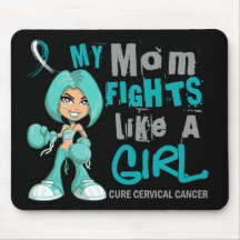 Mom Fights Like Girl Cervical Cancer 42.9.png Mousepad