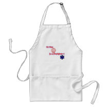 Mom Firefighter Apron aprons