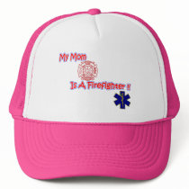 Mom Firefighter Hat hats