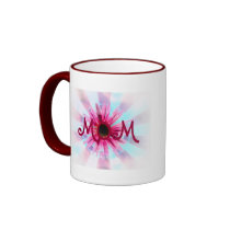 Mom Floral mugs by LazGurl Mom Floral mugs