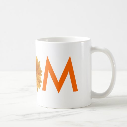 Mom Gerber Daisy Damask Mug