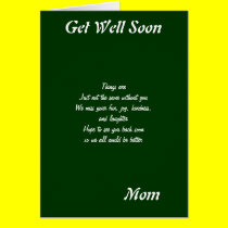 Mom get well cards cards