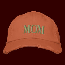 mom hat embroidered hats