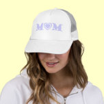 MOM Heart in Lavender hats