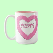 Mom Heart Mug
