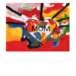 Mom heart of colors T-Shirt