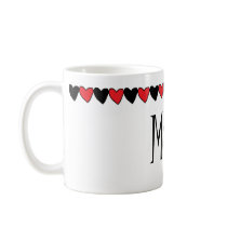Mom Hearts mugs