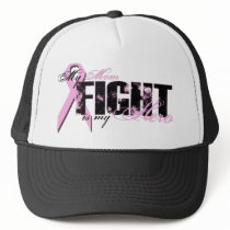 Mom Hero - Fight Breast Cancer Hats
