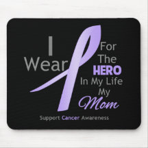 Mom - Hero in My Life - General Cancer Mouse Pad