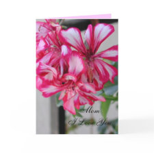 Mom I Love You card