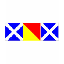 mom in nautical code flags shirts