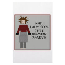 Mom in Recovery 2 Personalized Stationery