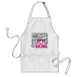 Mom is LOVE - and She's a Master Chef Too! aprons