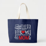 Mom is Love Mother's Day Shopping Bag