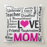 Mom is Love Pink and Black Mother's Day