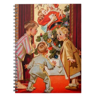 Mom Kisses Santa Claus