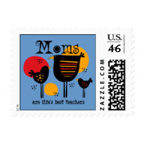 Mom Life's Best Teacher Postage