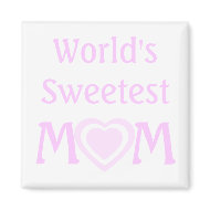 MOM Love Mother's Day Gift Magnet magnet