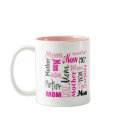 MOM Mother's Day mugs