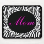 MOM -MOUSEPAD-ZEBRA STRIPE DESIGN