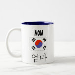 Mom Mug with Korean Flag