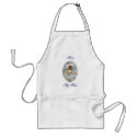 Mom My Hero Cedar Waxwing Bird Photo Apron apron