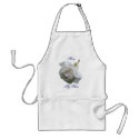 Mom My Hero White Rose Flower Photo Apron apron