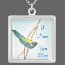Mom Necklace, Song Bird necklaces