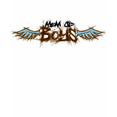 Mom of Boys T Shirts by MomsRockTheShirt