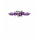Mom of Four purpleish t-shirts